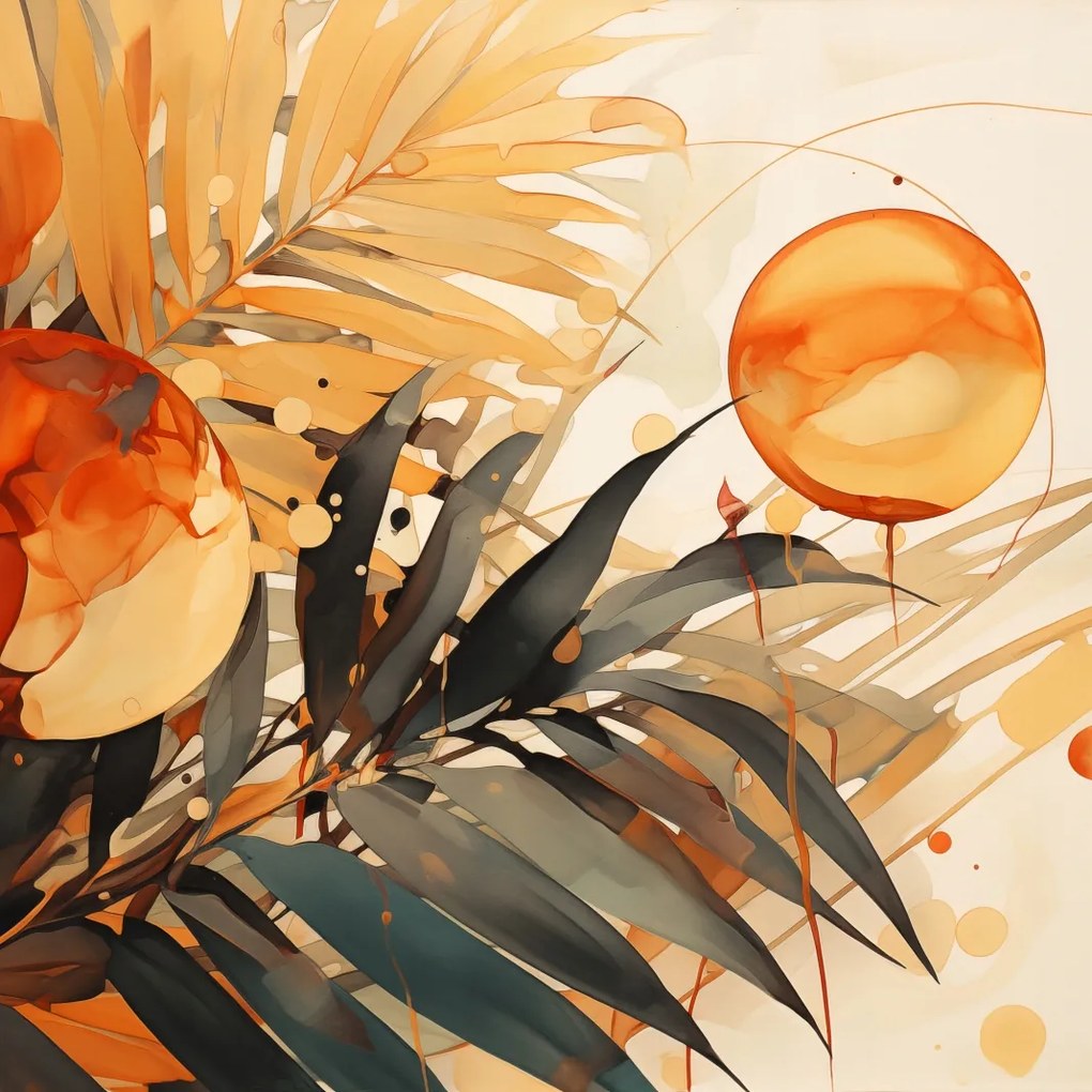 Poszter 100x100cm Napsütötte Zefir