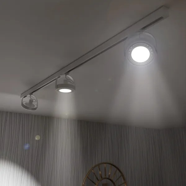 Spotlámpa sínrendszerben LUGAR AR111 3xGU10/25W/230V fehér