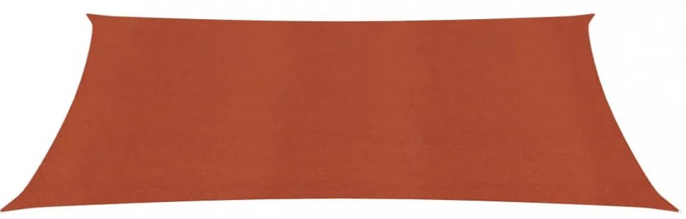terrakotta HDPE napvitorla 160 g/m² 2 x 4,5 m