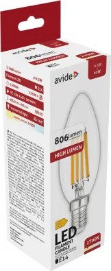 Filament átlátszó búrás fényforrások