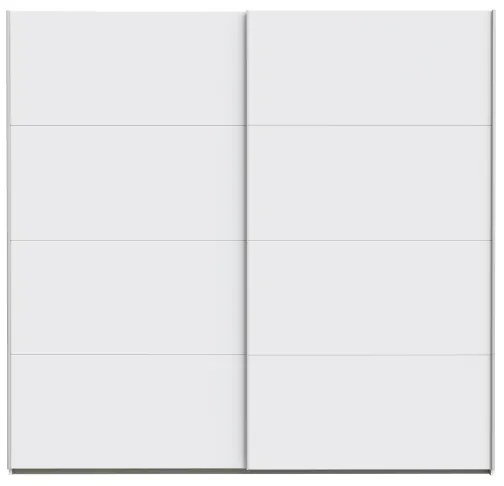 KARO tükrös gardróbszekrény 220x210 cm, fehér