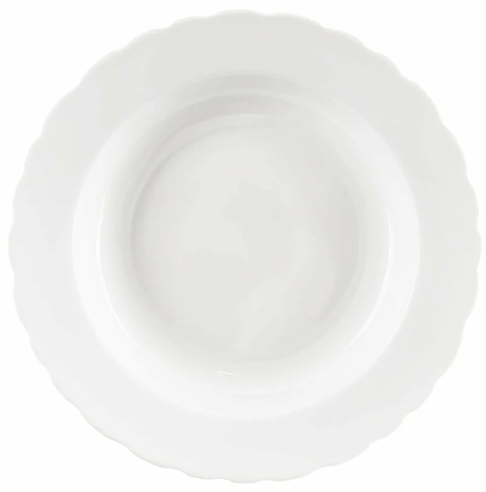 Orion MONA hullámok porcelán mélytányér , átmérő 24 cm