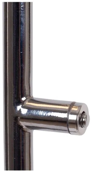 Lucide 19730/10/11 - LED Dimmelhető állólámpa AARON LED/12W/230V króm