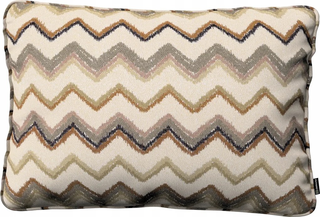 Párnahuzat 60x40 bézs-olívazöld