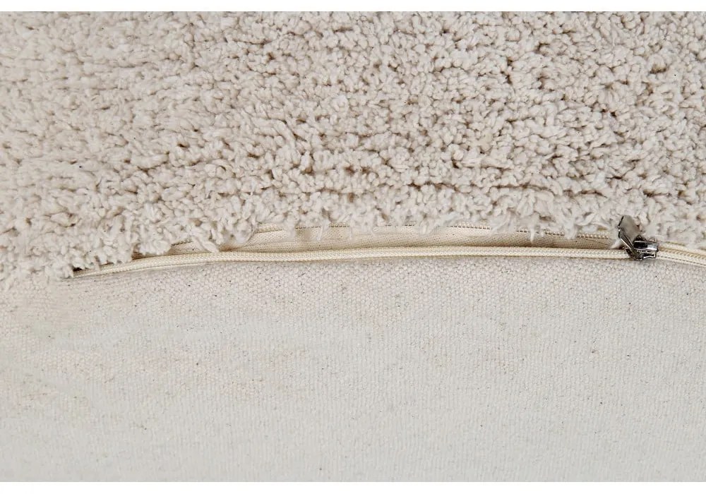 Krémszínű puff Chill Natural – Lorena Canals