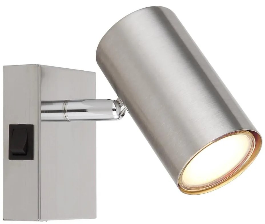 Globo 57911-1 - Fali spotlámpa ROBBY 1xGU10/25W/230V matt króm