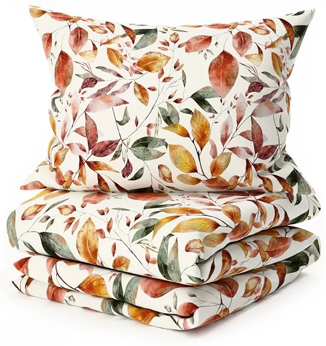 Mikroszálas ágyneműhuzat AUTUMN LEAVES színes Ágyneműhuzat mérete: 70 x 90 cm | 140 x 200 cm