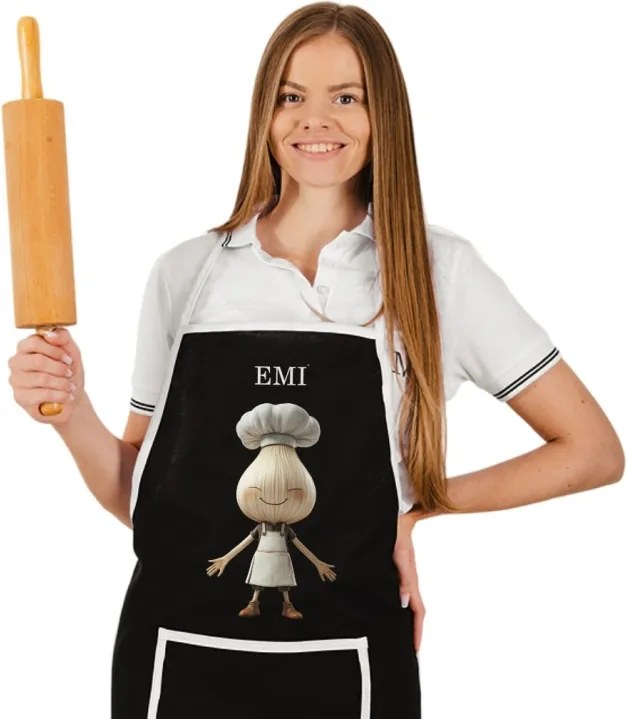 EMI Garlico konyhai kötény, Fehér