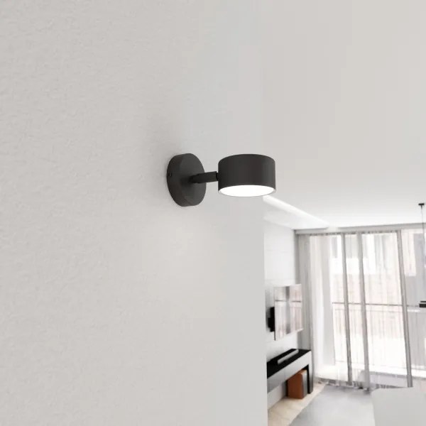 Fali lámpa SORA 1xGX53/12W/230V fekete