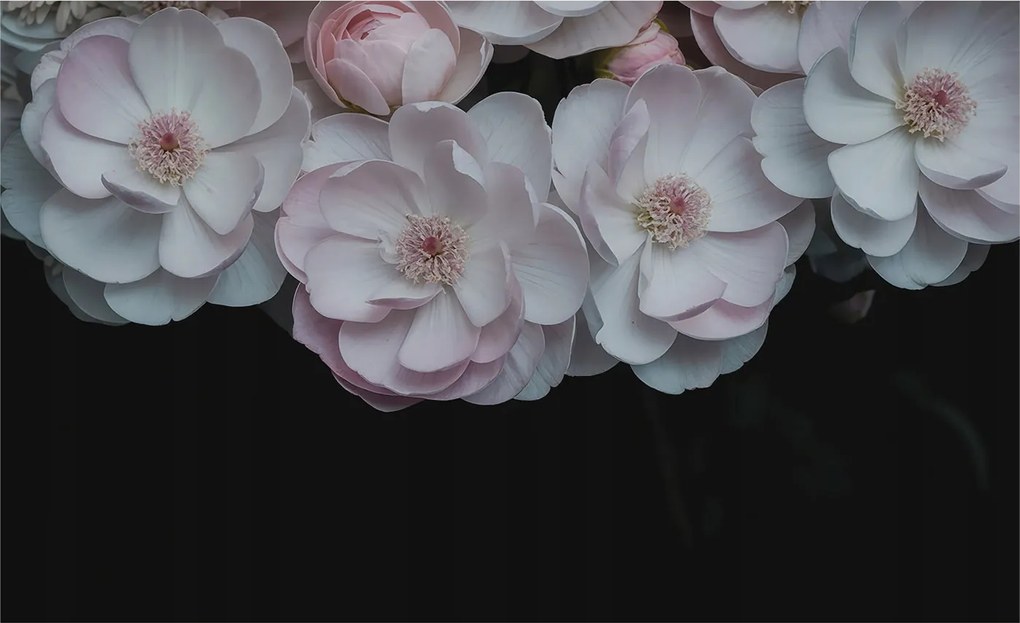 Divatos 3D Fali Tapéta Finom csokor 416x254 Ragasztóval