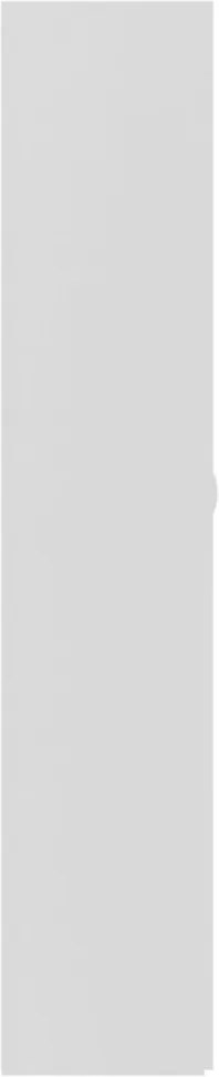 Fehér forgácslap tárolószekrény 80 x 35,5 x 180 cm