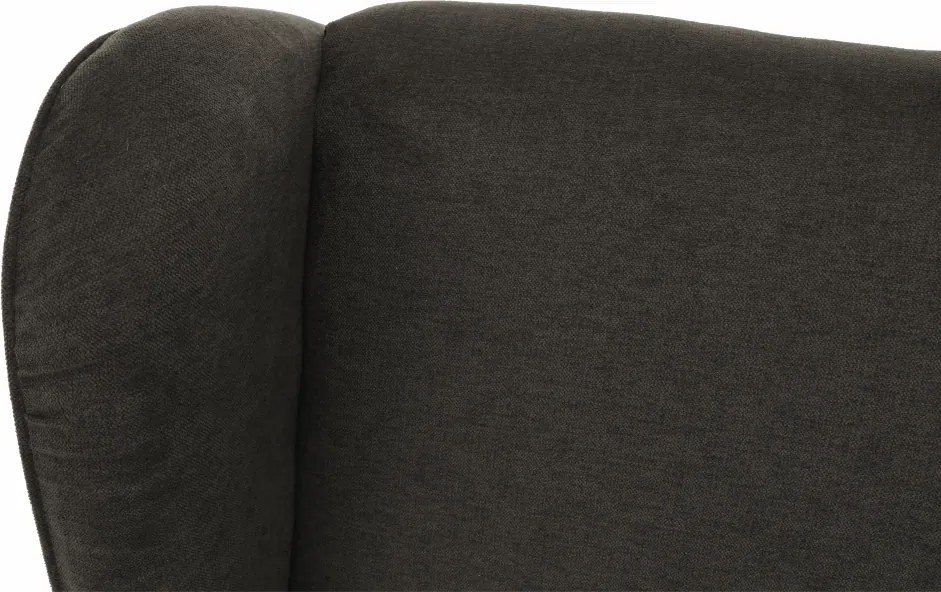 Kényelmes fotel, barna/bükk, BREDLY