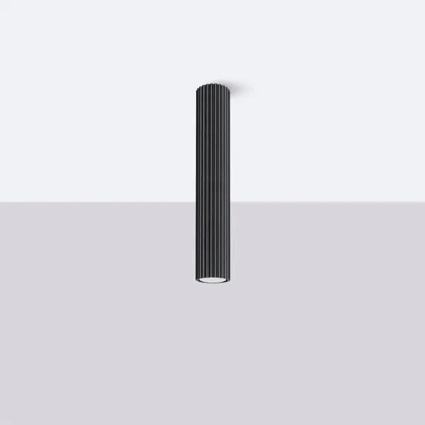 Sollux SL.1571 - Spotlámpa KARBON 1xGU10/10W/230V 40 cm fekete