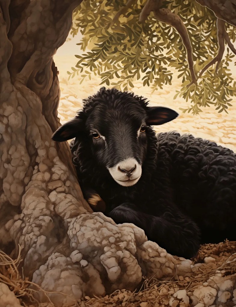 Poszter 50x65cm Nyugalom a sötétben