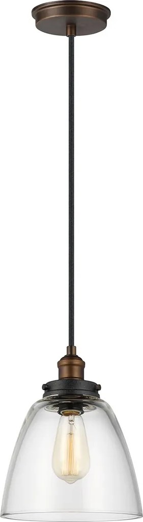 Feiss loft függeszték baskin antik bronz elsfe-baskin-p-b-br