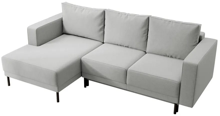 Sarokkanapé Rodriguez mini (B) (szürke + fekete) . 1099551