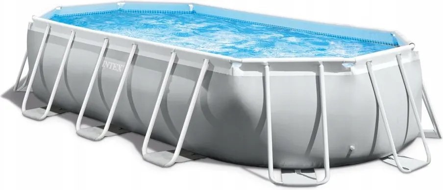 Intex Prizmás Keret 6,10 x 3,05 x 1,22 m szett tartozékokkal együtt