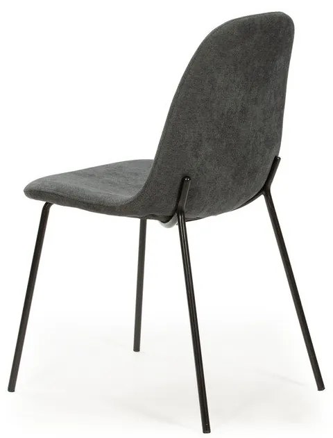 Sötétszürke étkezőszék szett 4 db-os Renne – Marckeric