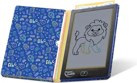 Mágikus táblagép, foglalkoztatólapokkal, 8,5, könyv kialakítású, MAPED CREATIV Learn & Fun (IMAC906918)