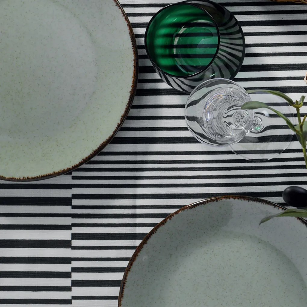 24 részes porcelán étkészlet zöld