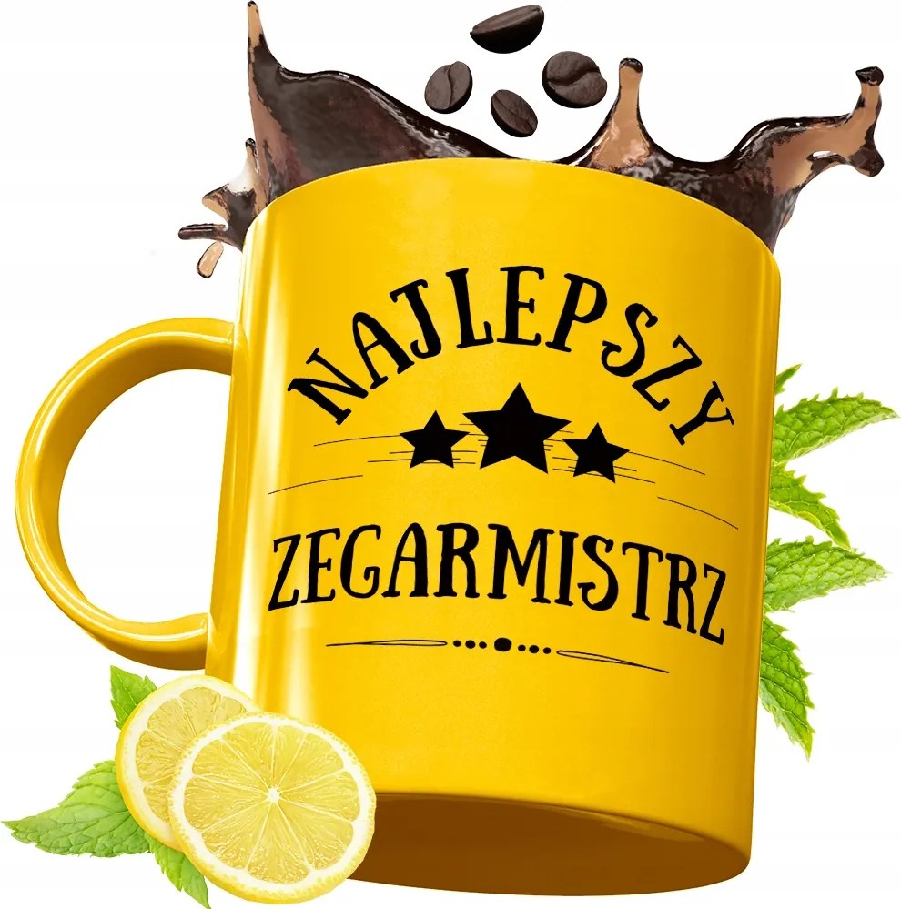 Arany Prémium Bögre Órakészítőnek Ajándék Nyomtatott Fotóval