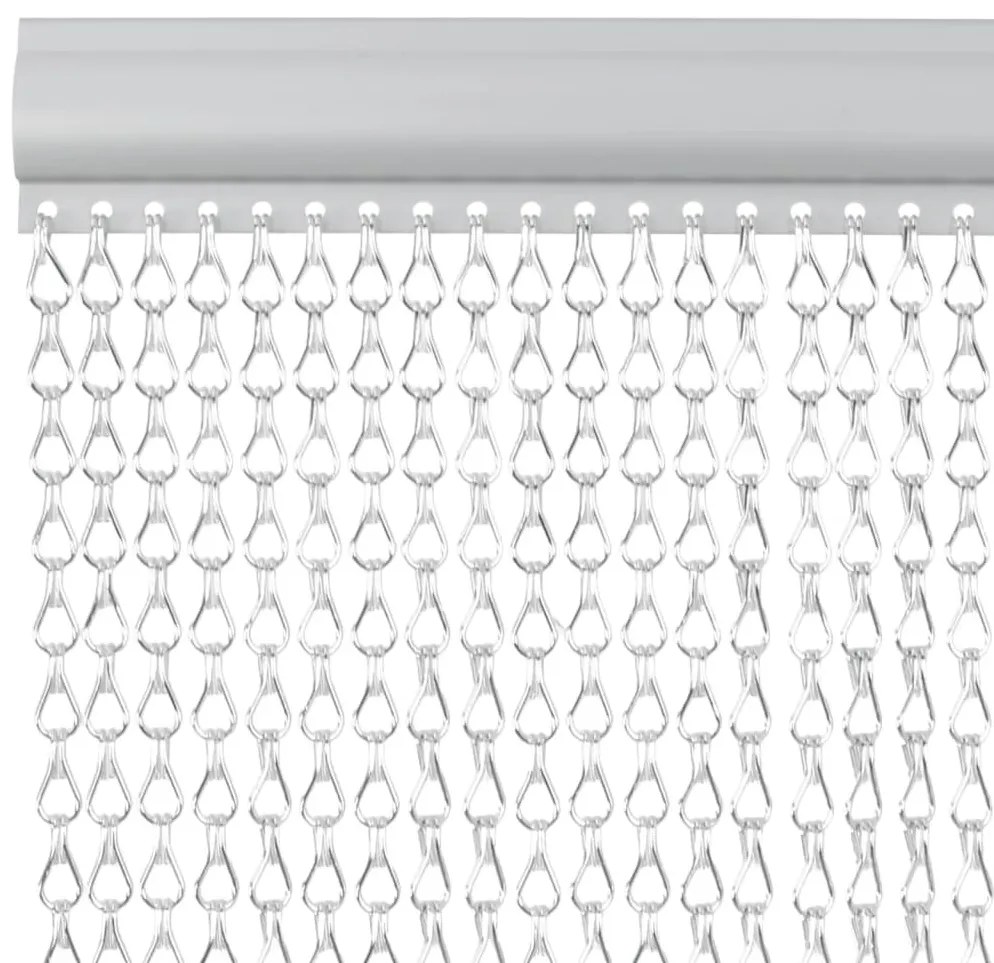 alumínium láncos ajtószúnyogháló 90 x 212 cm