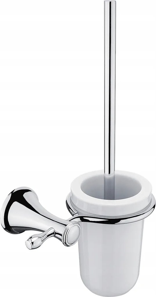 Nimco Lada króm retró WC-kefe, kerámia tál prémium La 19094KU-26_