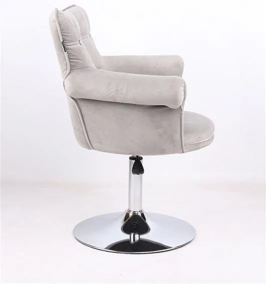 HR804CN Acél modern velúr szék