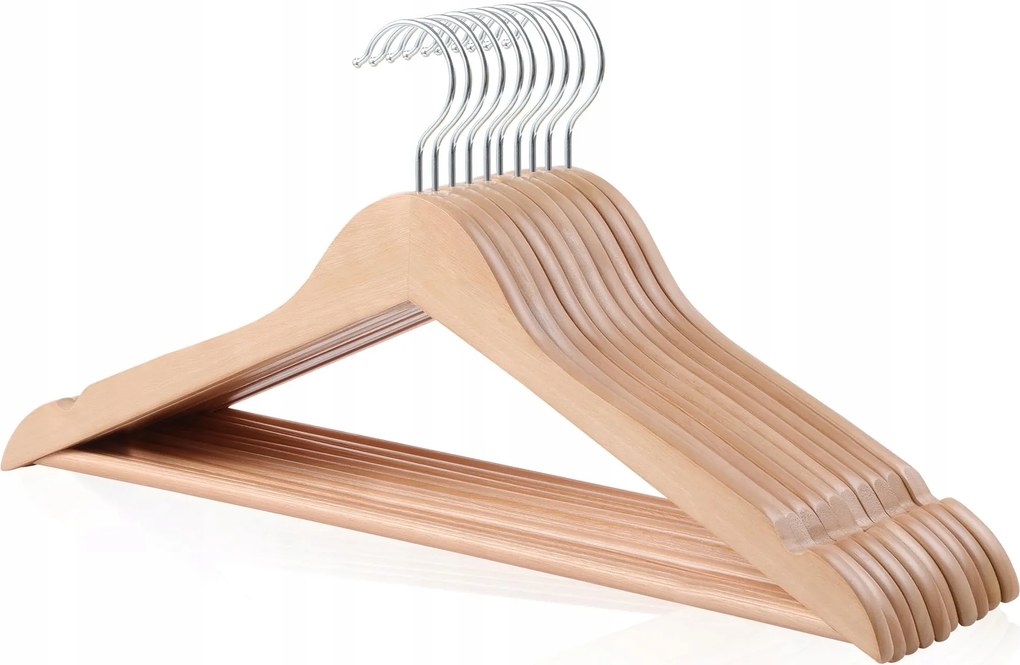 Urania Akasztók Fa Akasztó Szett 44X22CM 7DB Amazon Basics