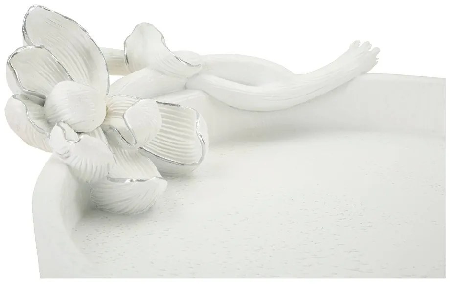 Poligyanta dekoratív tálca ø 21 cm Magnolia – Mauro Ferretti