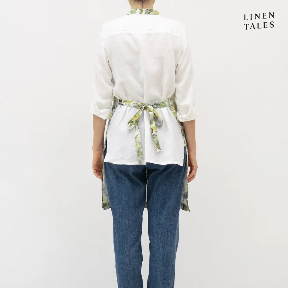 Len kötény Lotus – Linen Tales