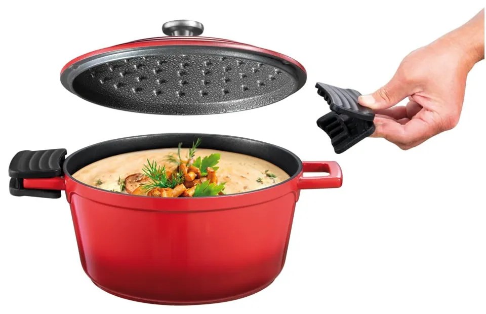 Indukciós tűzhelyhez alkalmas edény tapadásmentes felülettel 2.7 l Bordeaux – Tescoma