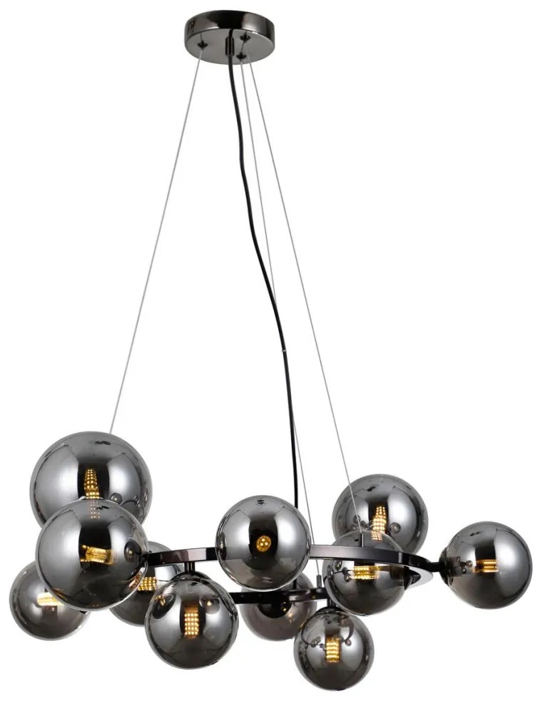 Italux CANELLO PND-406007-11A-BCR Függőlámpa 11x5W/G9 IP20