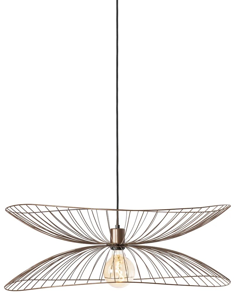 Design függőlámpa bronz 66 cm - Pua