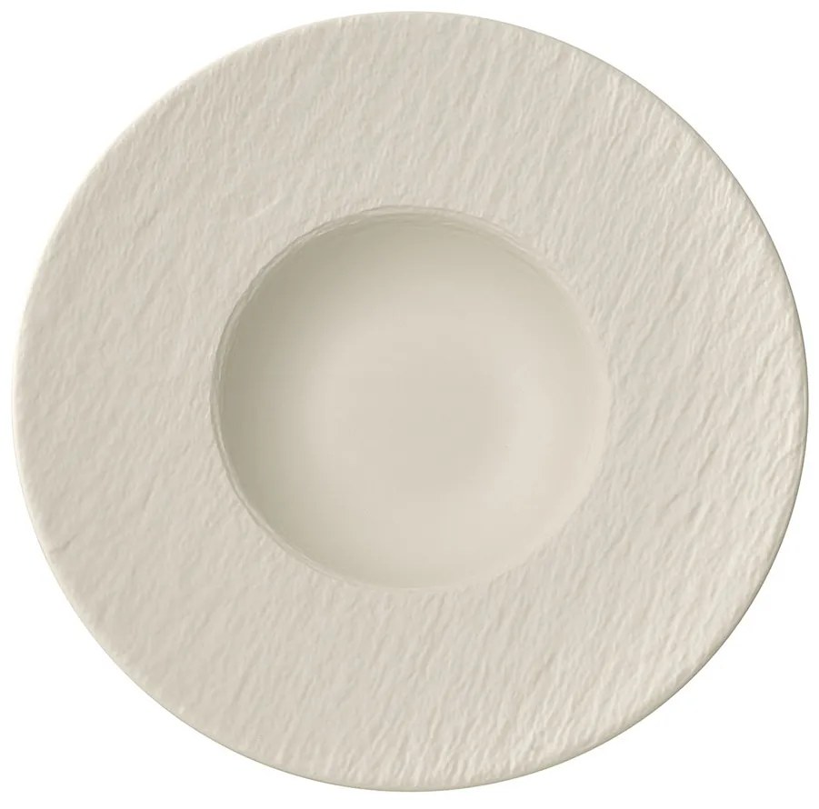 Tésztatányér, Manufacture Rock blanc kollekció - Villeroy & Boch