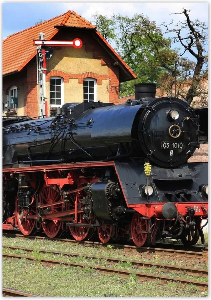 Poszterek 70x100 Gőzmozdony parádé Wolsztyn