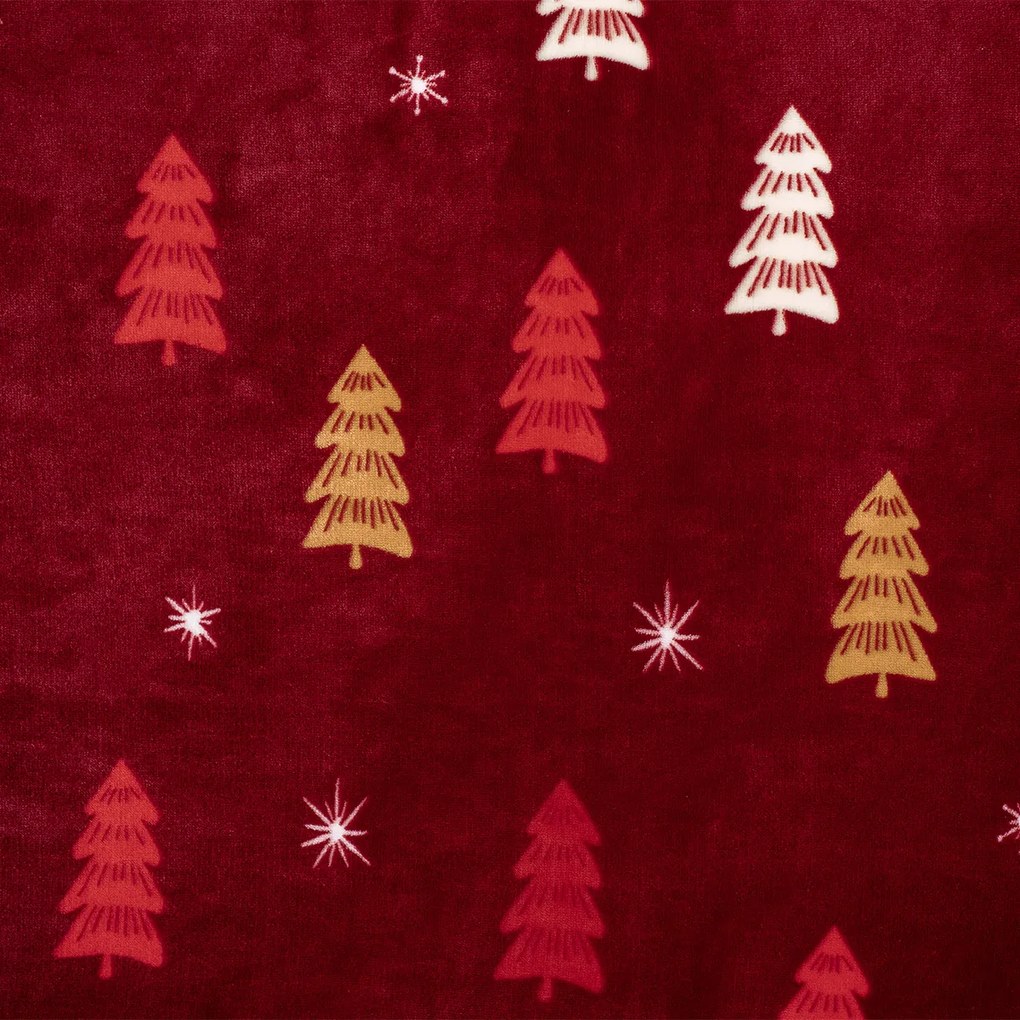 4Home Crimson Woods mikroflanel ágyneműhuzat, 140 x 200 cm, 70 x 90 cm, 140 x 200 cm, 70 x 90 cm