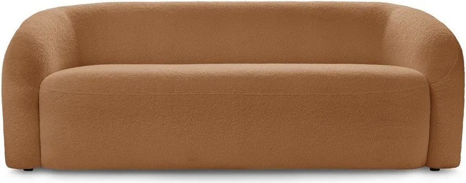 Narancssárga buklé kanapé 193 cm Elina – Bobochic Paris