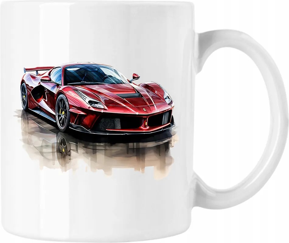 Bögre Sportautó 1 Fehér 330ml