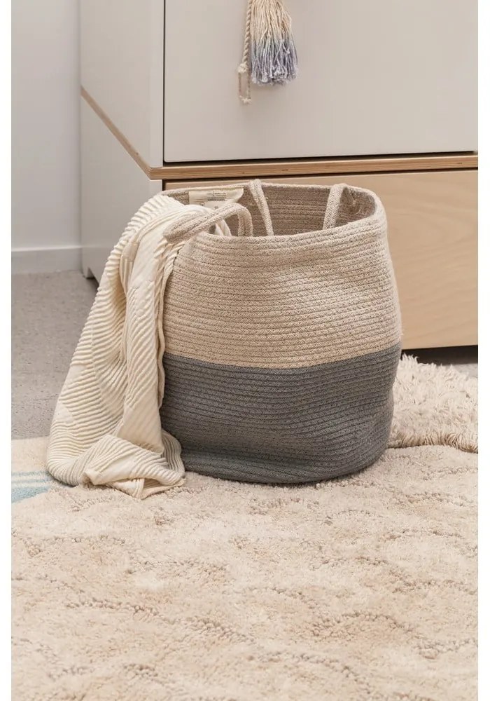 Textil tárolókosár ø 30x35 cm Zoco – Lorena Canals