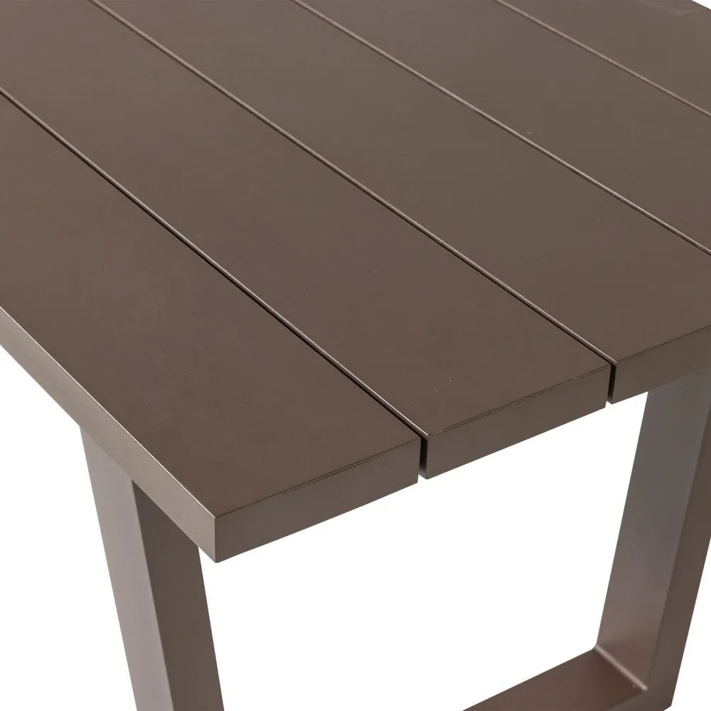 Fém kerti étkezőasztal 87x240 cm Bear – WOOOD