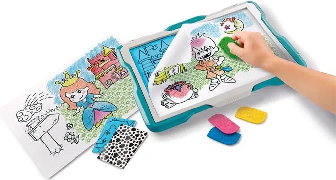 Rajztábla, kastélyok, MAPED CREATIV „Textur' Art” (IMAC907038)