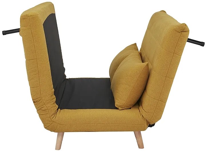 Kanapé futon Susan (sárga). 1050830