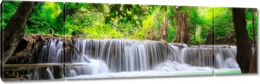 Vászonkép 170x50 Vízesés Thaiföldön