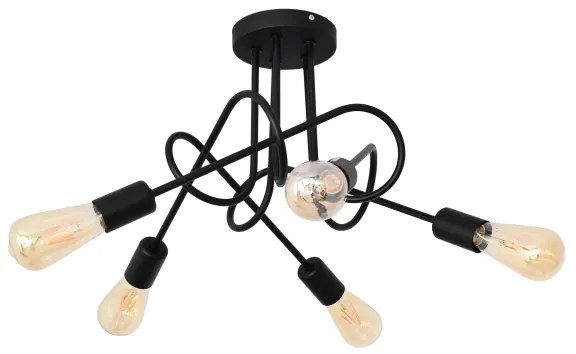 Gyermek felületre szerelhető csillár OXFORD 5xE27/15W/230V