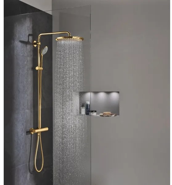 GROHE 26075GL0 - EUPHORIA SYSTEM 310 450 mm-es zuhanyrendszer, arany kivitel