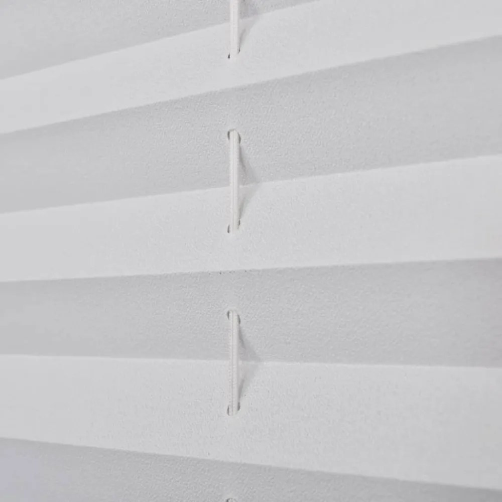Plisse Roló 60 x 125 cm Fehér Redős Roló