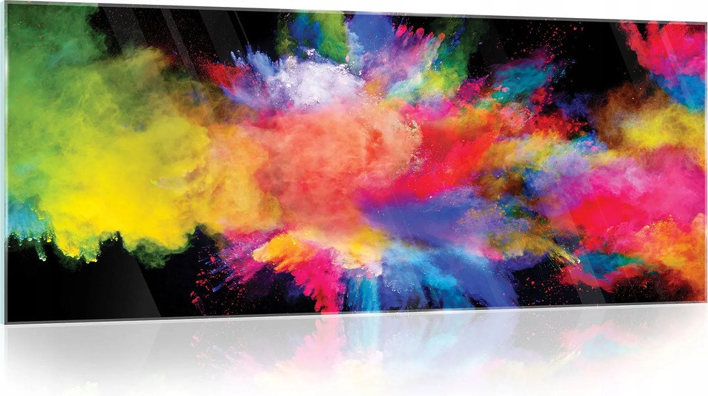 Üvegfestmény Absztrakt fotó nagy 125x50