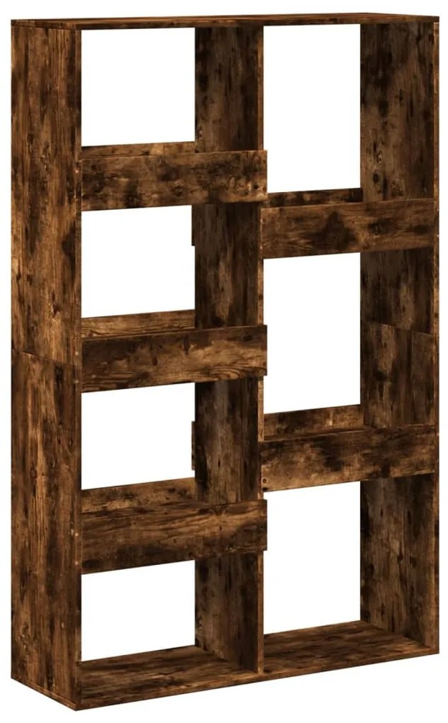 füstös tölgy színű szerelt fa térelválasztó 100 x 33 x 155,5 cm