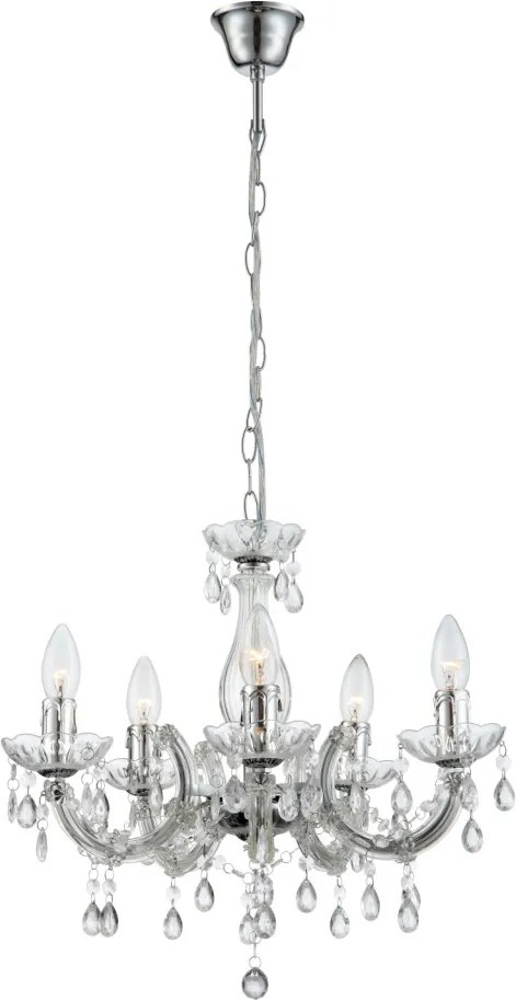 Csillár Átlátszó CUIMBRA II GLOBO-63116-5